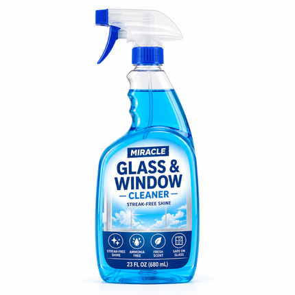 Glass & Window Cleaner Spray, 23oz